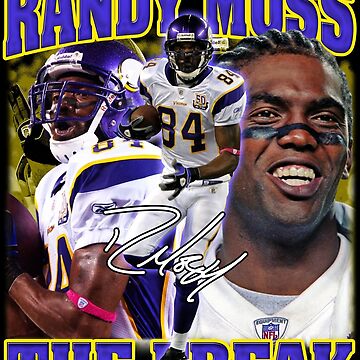 Randy Moss Football Merch Shirt Minnesota Vintage 90S Bootleg