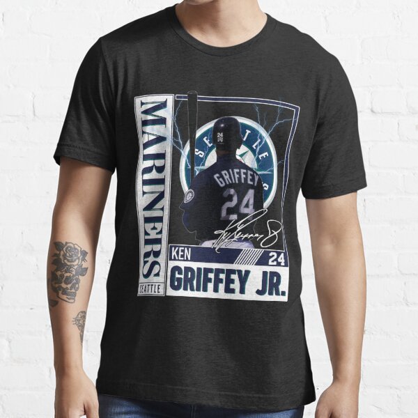 GREY Ken Griffey Jr. Seattle Mariners Air PIC T-Shirt 