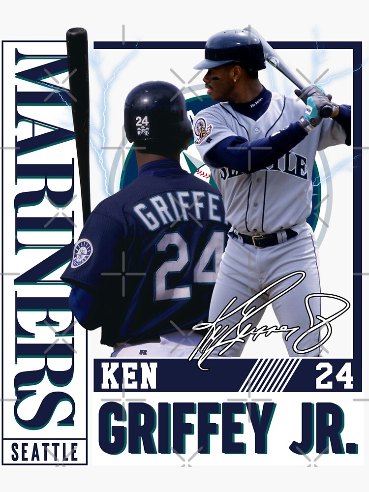 Ken Griffey Jr The Kid Seattle Baseball Legend Signature Vintage Retro 80s  90s Bootleg Rap Style Essential T-Shirt for Sale by georgiyigsub