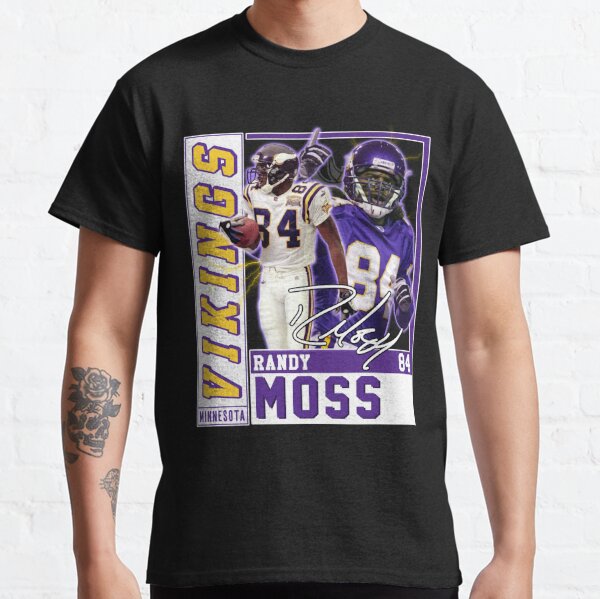 Minnesota Vikings 84 Randy Moss Vintage Youth Jersey Purple 