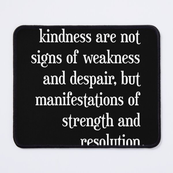 Item preview, Tenderness and kindness - Kahlil Gibran Quote - Literature - Typography Print 2 - Black designed and sold by Studio Grafiikka.