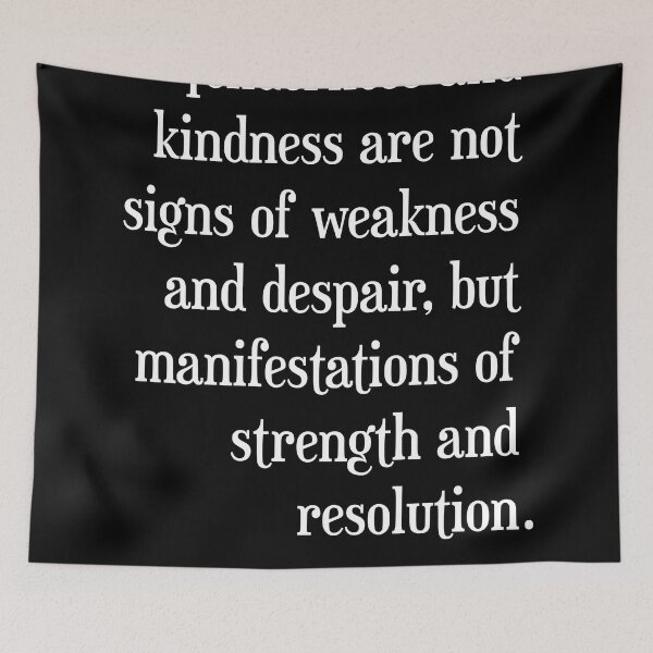 Item preview, Tenderness and kindness - Kahlil Gibran Quote - Literature - Typography Print 2 - Black designed and sold by Studio Grafiikka.
