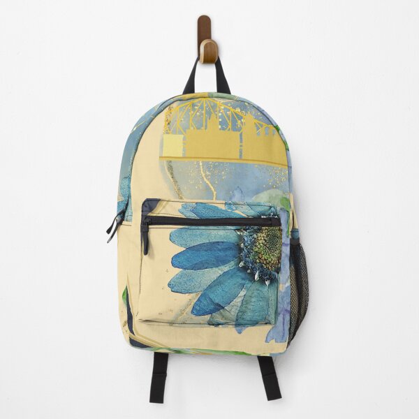 Item preview, Gold and Blue Brooklyn Bridge City  designed and sold by emilykidder.
