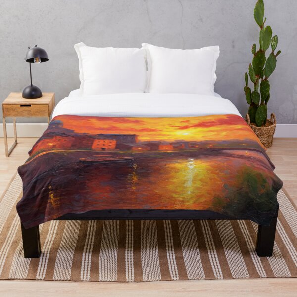 Item preview, Sunset Over the Canal designed and sold by Offsite.