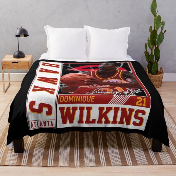 Item preview, Dominique Wilkins Basketball Signature Vintage Retro 80s 90s Rap Style Perfect Gift For Basketball Lovers designed and sold by nitzalivia.