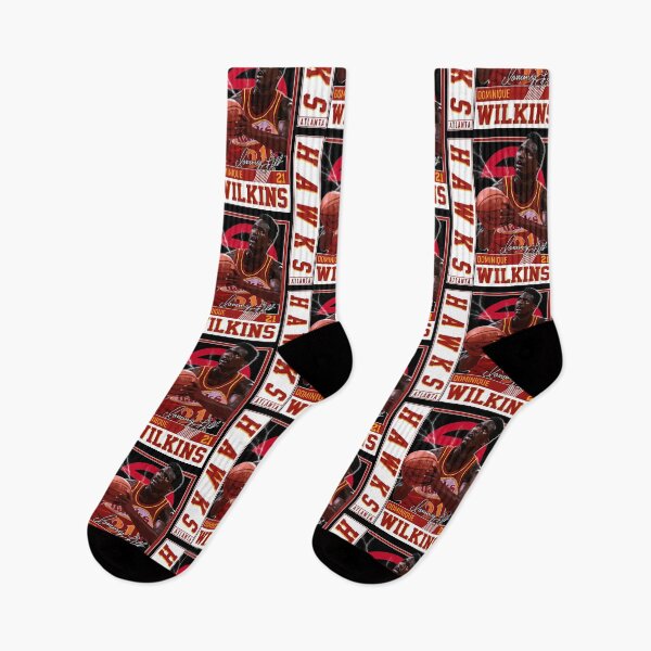 Item preview, Dominique Wilkins Basketball Signature Vintage Retro 80s 90s Rap Style Perfect Gift For Basketball Lovers designed and sold by nitzalivia.
