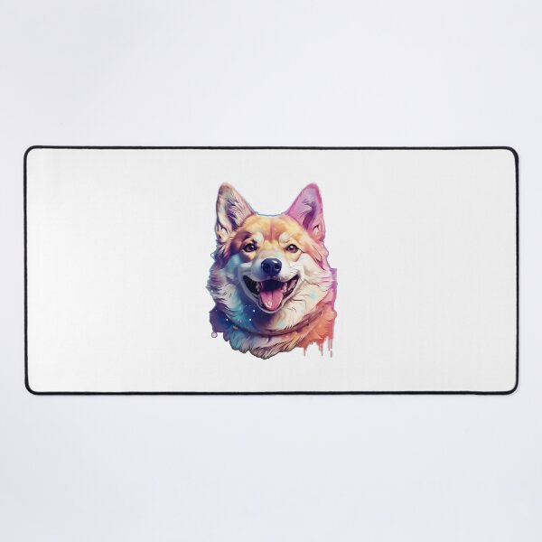 Item preview, SHIBA INU VAPORWAVE  designed and sold by CrittersHub.