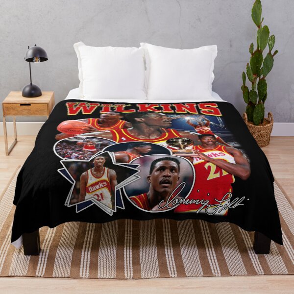 Item preview, Dominique Wilkins Basketball Signature Vintage Retro 80s 90s Rap Style Perfect Gift For Basketball Lovers designed and sold by nitzalivia.