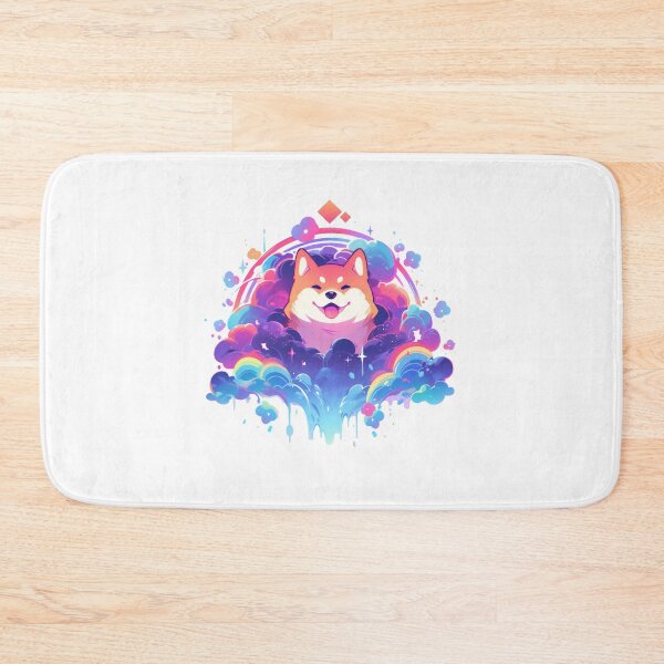Item preview, SHIBA INU VAPORWAVE  designed and sold by CrittersHub.