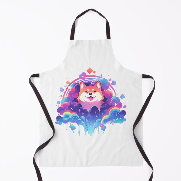Item preview, SHIBA INU VAPORWAVE  designed and sold by CrittersHub.