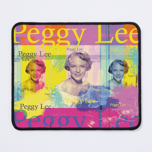 Item preview, beautiful portrait of oldie singer Peggy Lee designed and sold by Mauswohn.