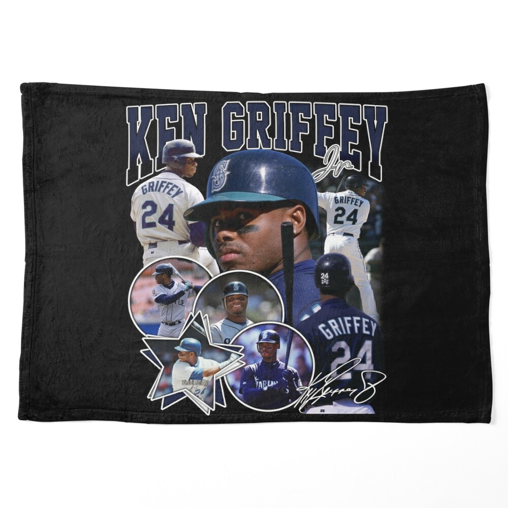 Ken Griffey Jr The Kid Seattle Baseball Legend Signature Vintage Retro 80s  90s Bootleg Rap Style Poster for Sale by nitzalivia