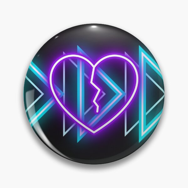 Item preview, Broken UV Heart designed and sold by ChronoWulf.