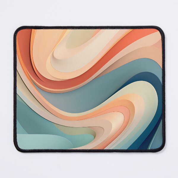 Item preview, Contemporary Strokes VIII: Exploring the harmony of Art Nouveau in an abstract painting with vibrant colors and geometric shapes. designed and sold by InsaneLEDP.
