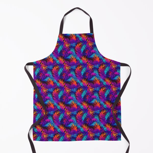 Item preview, Abstract Summer Retro Synthwave Tropical Pattern designed and sold by PaintLabs.