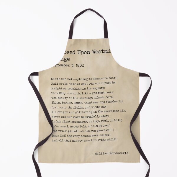 Item preview, Composed Upon Westminster Bridge - William Wordsworth Poem - Literature - Typewriter Print - Vintage designed and sold by Studio Grafiikka.