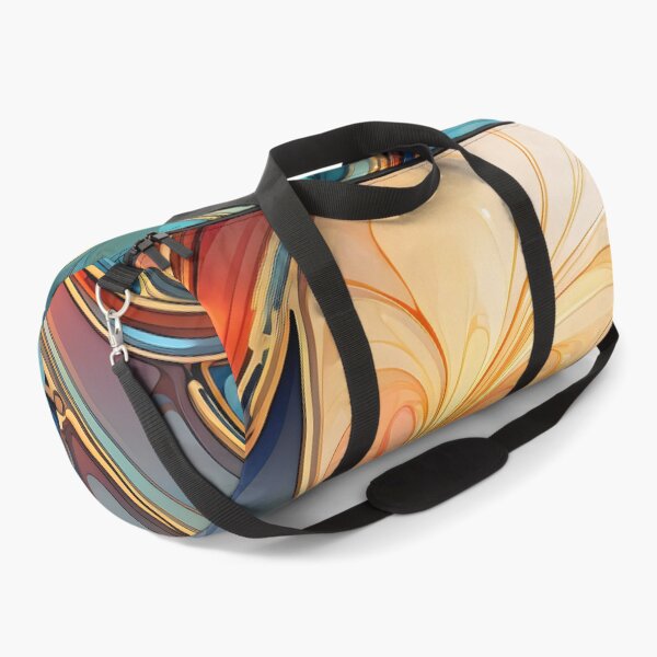 Item preview, Contemporary Strokes IX: Exploring the harmony of Art Nouveau in an abstract painting with vibrant colors and geometric shapes. designed and sold by InsaneLEDP.
