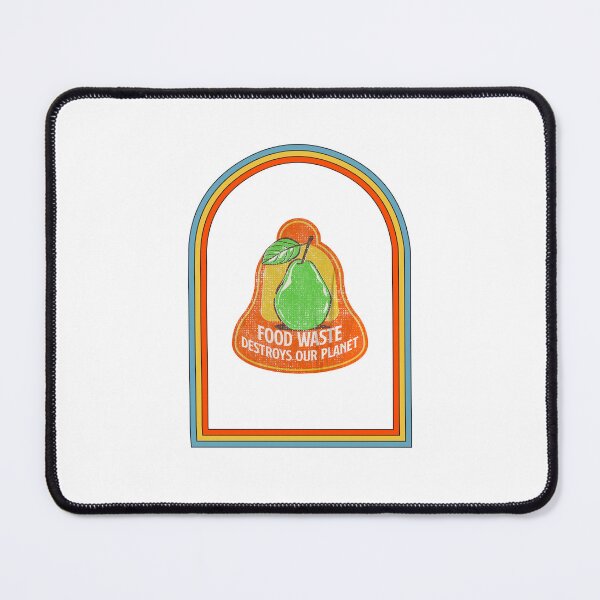 Item preview, Food Label - Food Waste Destroys Our Planet ~ Retro Environmental Food Label  designed and sold by haRexia.