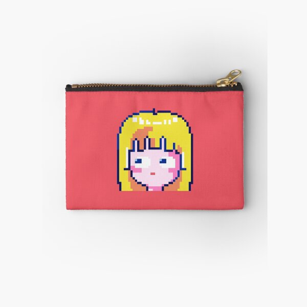 Item preview, Cute Anime Girl Flushed Face Pixel Art Emoji designed and sold by TakoyakiTech.