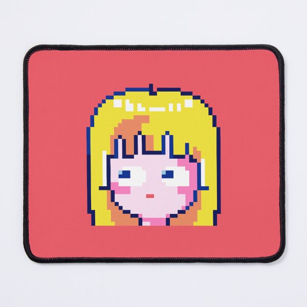 Item preview, Cute Anime Girl Flushed Face Pixel Art Emoji designed and sold by TakoyakiTech.