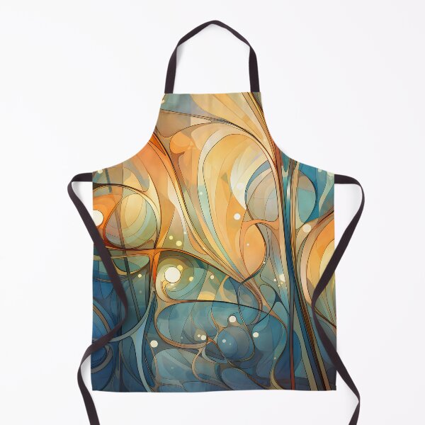 Item preview, Contemporary Strokes X: Exploring the harmony of Art Nouveau in an abstract painting with vibrant colors and geometric shapes. designed and sold by InsaneLEDP.