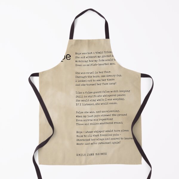 Item preview, Hope - Emily Jane Bronte Poem - Literature - Typewriter Print 3 - Vintage designed and sold by Studio Grafiikka.