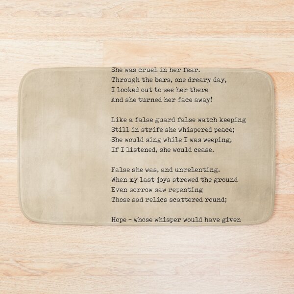 Item preview, Hope - Emily Jane Bronte Poem - Literature - Typewriter Print 3 - Vintage designed and sold by Studio Grafiikka.