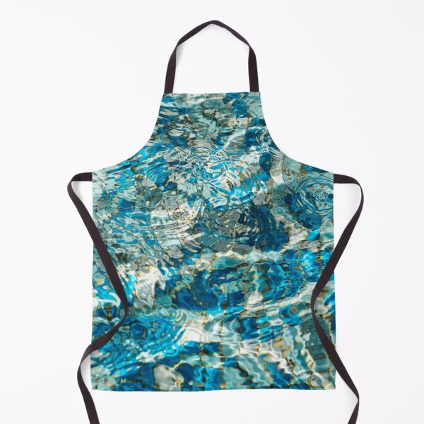 Item preview, Mesmerizing Abstract Fluidity in Sapphire Turquoise and Aqua designed and sold by Georgia Mizuleva.