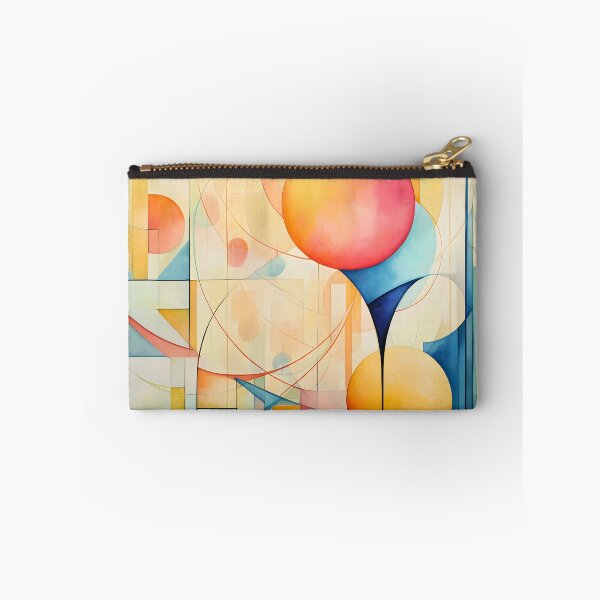 Item preview, Contemporary Strokes XI: Exploring the harmony of Art Nouveau in an abstract painting with vibrant colors and geometric shapes. designed and sold by InsaneLEDP.