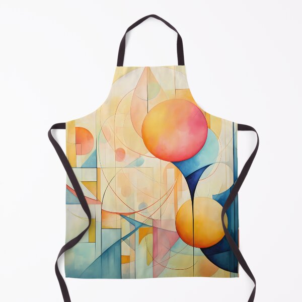 Item preview, Contemporary Strokes XI: Exploring the harmony of Art Nouveau in an abstract painting with vibrant colors and geometric shapes. designed and sold by InsaneLEDP.