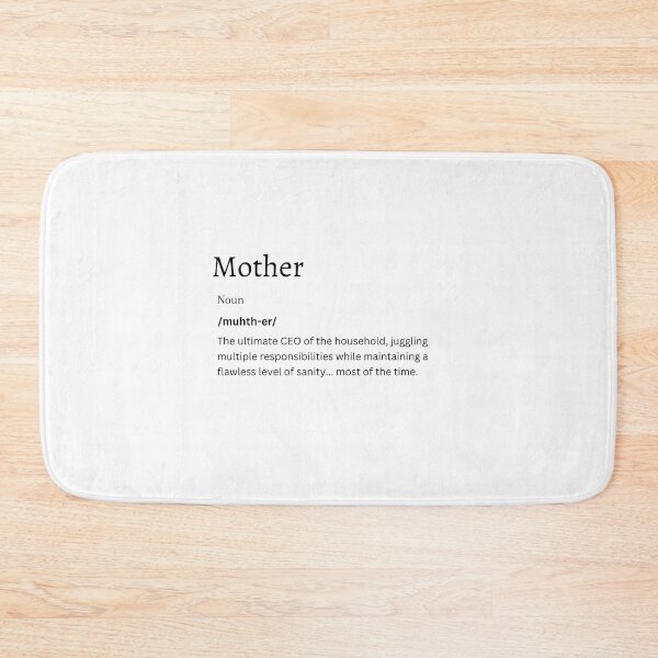Item preview, Witty Mother Definition Art | Clever Mom Gift | Redbubble designed and sold by FunDifference.