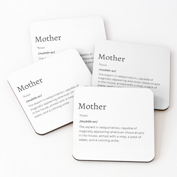 Item preview, Logical Mother Definition Art | Intellectually Engaging Mom Gift | Redbubble designed and sold by FunDifference.