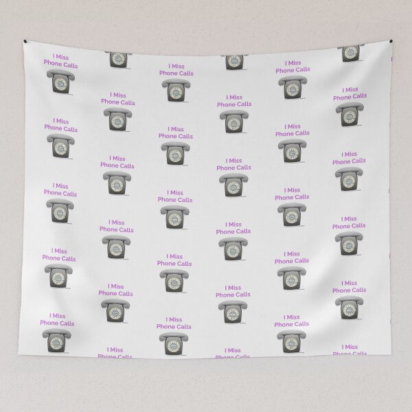 Item preview, I Miss Phone Calls in Pink designed and sold by KATKattalestv.
