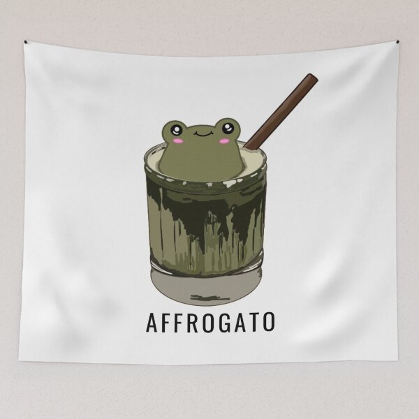 Item preview, Affrogato (White Background) designed and sold by octopuscafe.
