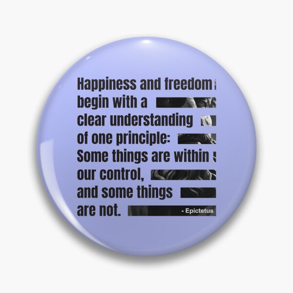 Item preview, Quotes Happiness Daily Stoic Epictetus designed and sold by artbibun.