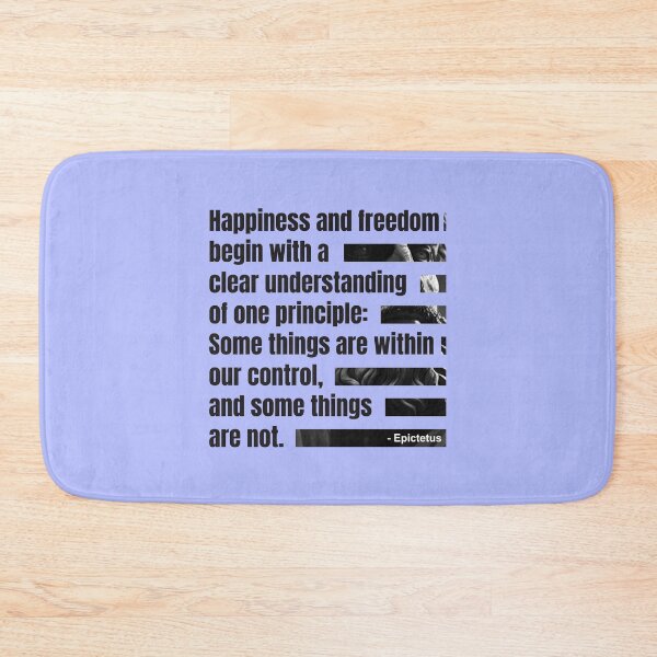 Item preview, Quotes Happiness Daily Stoic Epictetus designed and sold by artbibun.