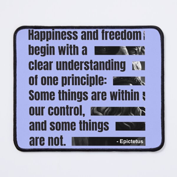 Item preview, Quotes Happiness Daily Stoic Epictetus designed and sold by artbibun.