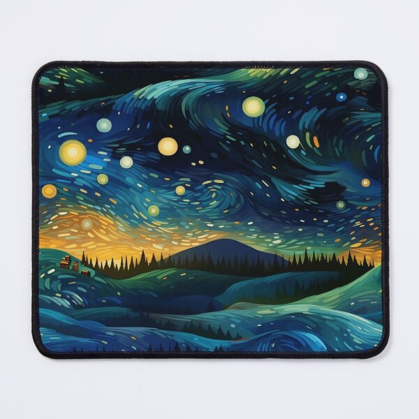 Item preview, vincent's legacy, inspired by van gogh's starry night designed and sold by SBD-Shop.