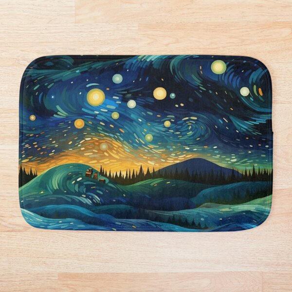 Item preview, el legado de vincent, inspirado en la noche estrellada de van gogh, coleccion de arte designed and sold by SBD-Shop.