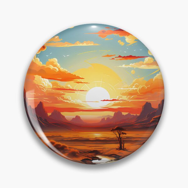 Item preview, Vibrant Sunset - Artwork 2/3 designed and sold by TFMSTYLE.