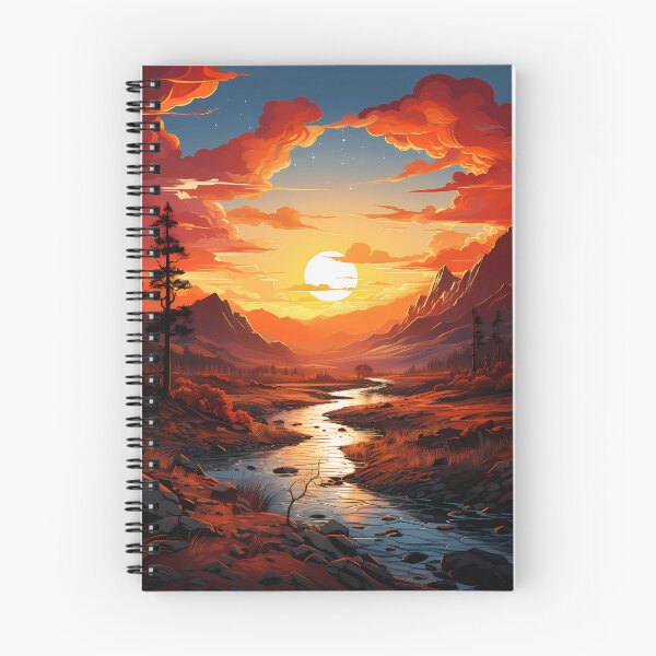 Item preview, Vibrant Sunset - Artwork 1/3 designed and sold by TFMSTYLE.