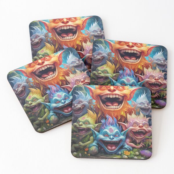 Item preview, Happy Go Lucky Trolls! designed and sold by Beautifully Unhinged.