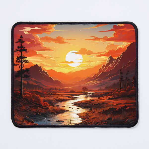 Item preview, Vibrant Sunset - Artwork 1/3 designed and sold by TFMSTYLE.
