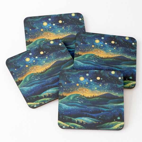 Item preview, vincent's legacy, inspired by van gogh's starry night designed and sold by SBD-Shop.