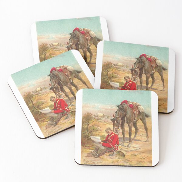 Item preview, A Wayside Pulpit - Soldier studying the Gospel Target Poster designed and sold by Pictures With A Message.