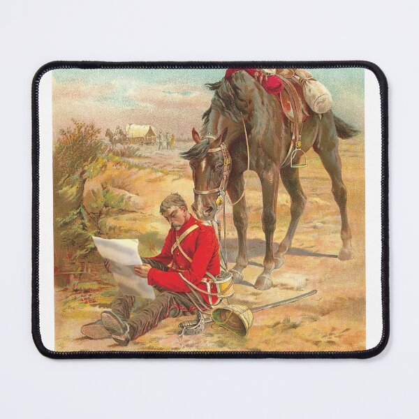 Item preview, A Wayside Pulpit - Soldier studying the Gospel Target Poster designed and sold by Pictures With A Message.