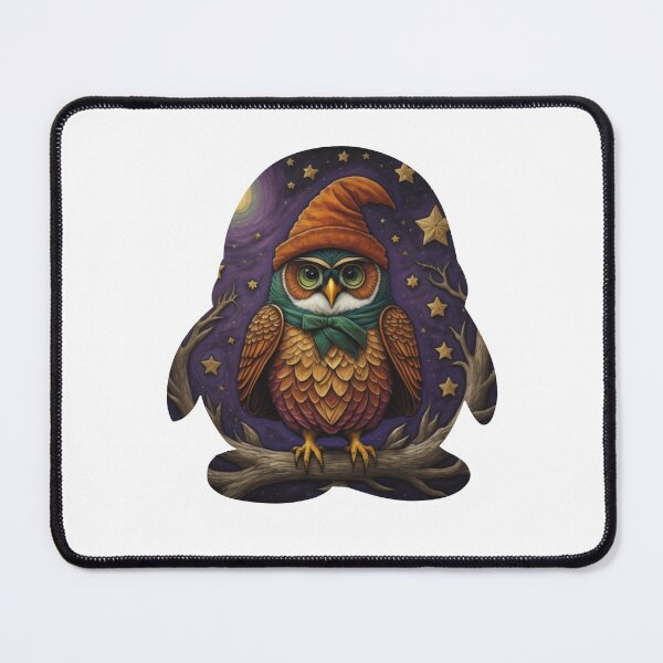 Item preview, Spell Binding Owl in a penguin body designed and sold by AndPeace702.