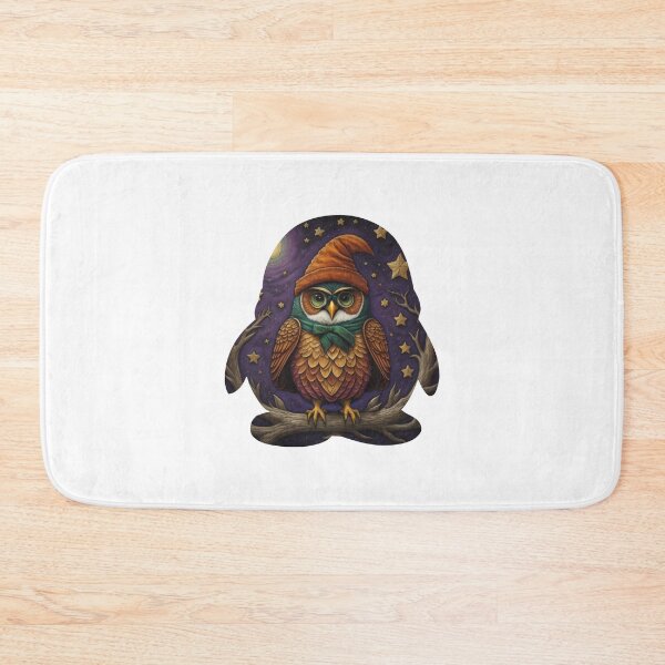 Item preview, Spell Binding Owl in a penguin body designed and sold by AndPeace702.