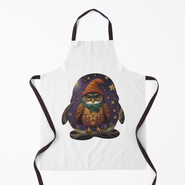 Item preview, Spell Binding Owl in a penguin body designed and sold by AndPeace702.