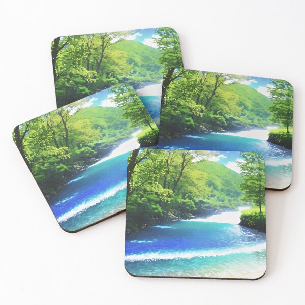 Item preview, Beautiful nature by anime art  designed and sold by Animenet.